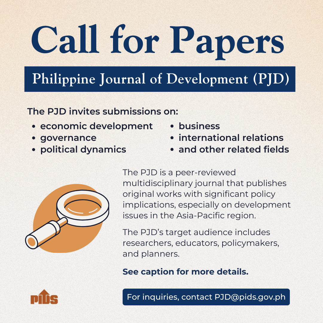 Call for papers for the PJD